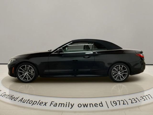 Used 2025 BMW 430i Convertible w/ Premium Package RWD image 3