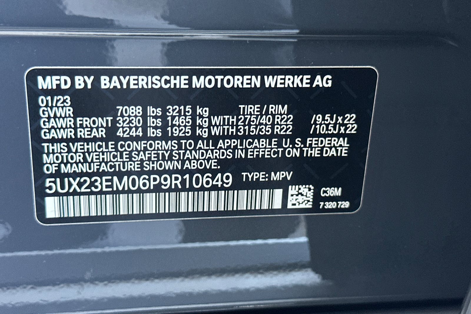 Used 2023 BMW X7 xDrive40i w/ Executive Package AWD/4WD image 28