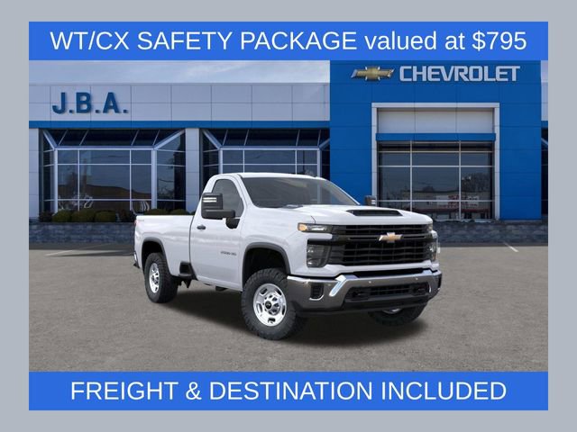 New 2025 Chevrolet Silverado 2500 W/T w/ WT/CX Safety Package