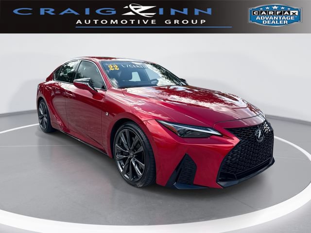 Certified 2022 Lexus IS 350 F Sport