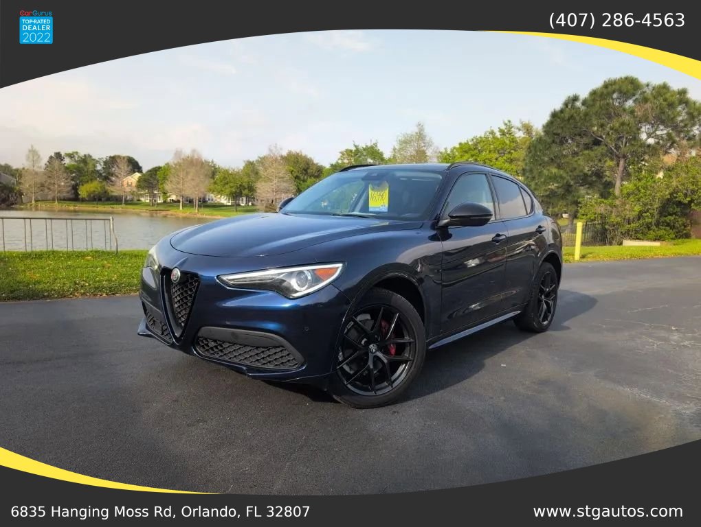 Used 2021 Alfa Romeo Stelvio Ti w/ Nero Edizione AWD/4WD image 1