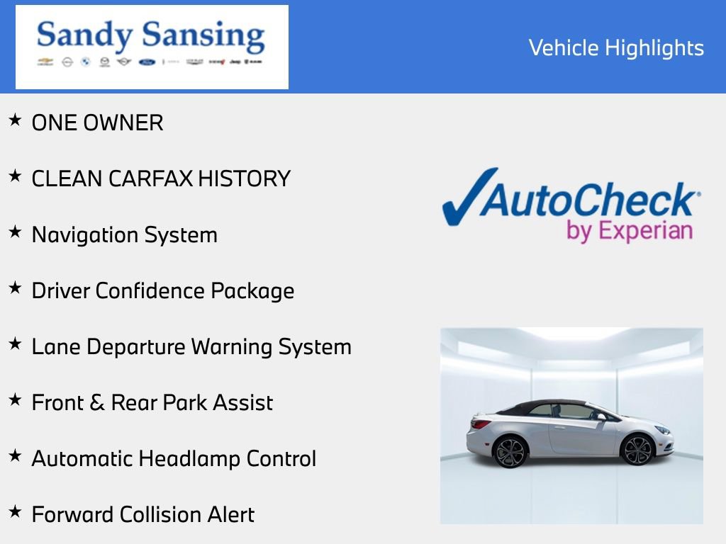 Used 2017 Buick Cascada Premium FWD image 7