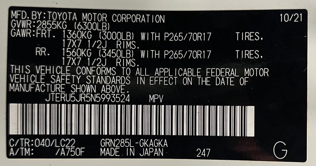 Used 2022 Toyota 4Runner TRD Off-Road Premium AWD/4WD image 62