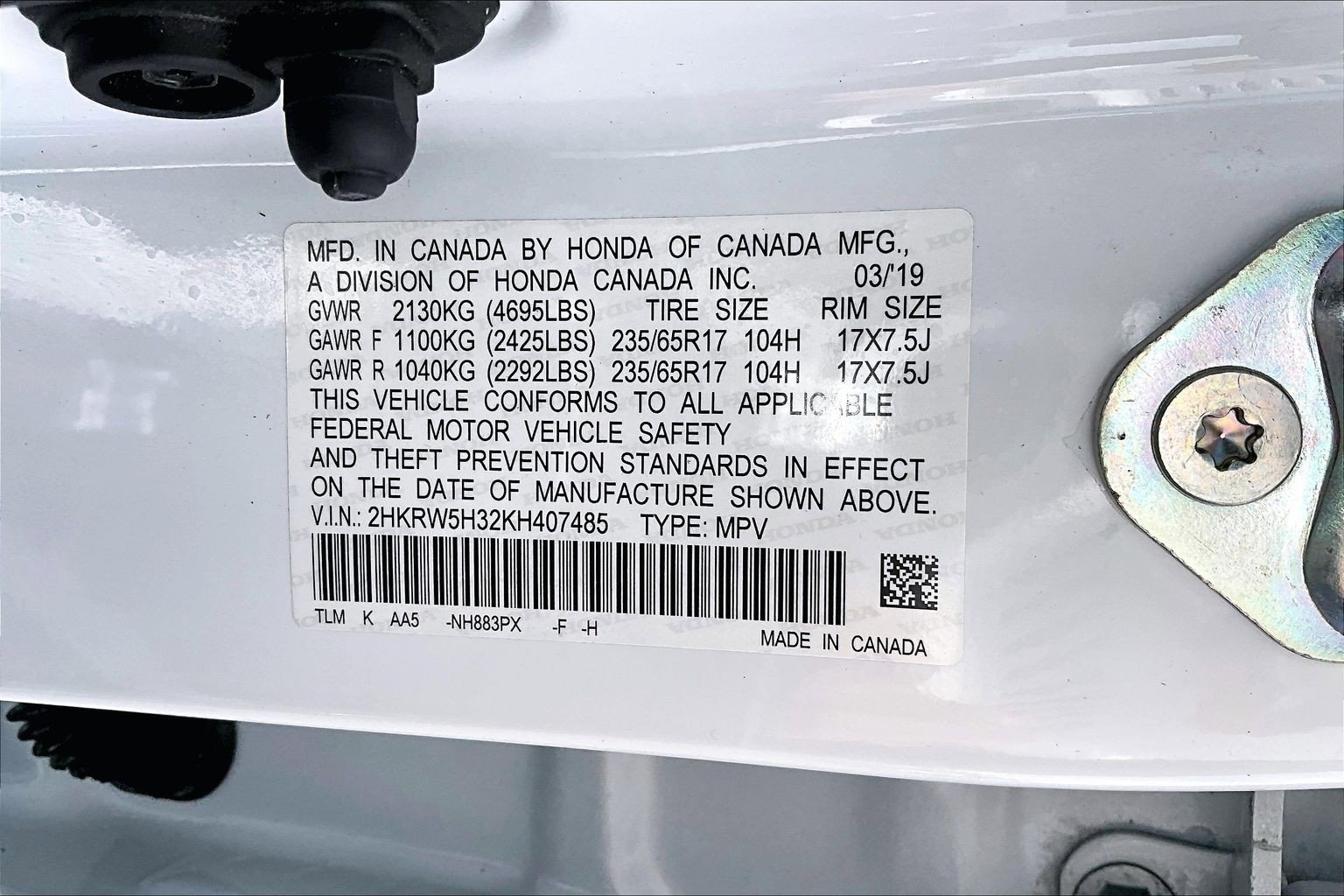 Used 2019 Honda CR-V LX image 31