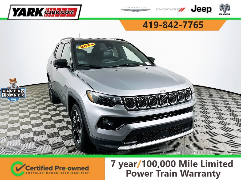 Certified 2024 Jeep Compass Limited