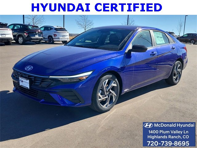 Certified 2025 Hyundai Elantra Sport image 1