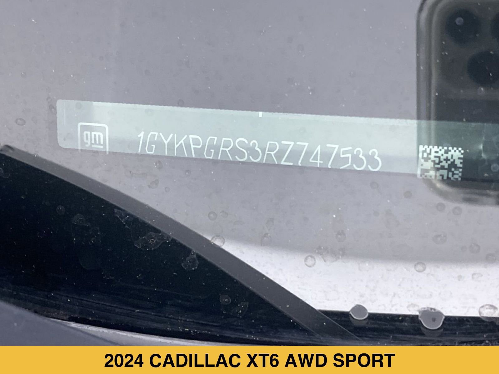 Certified 2024 Cadillac XT6 Sport w/ LPO, ONYX Package AWD/4WD image 18