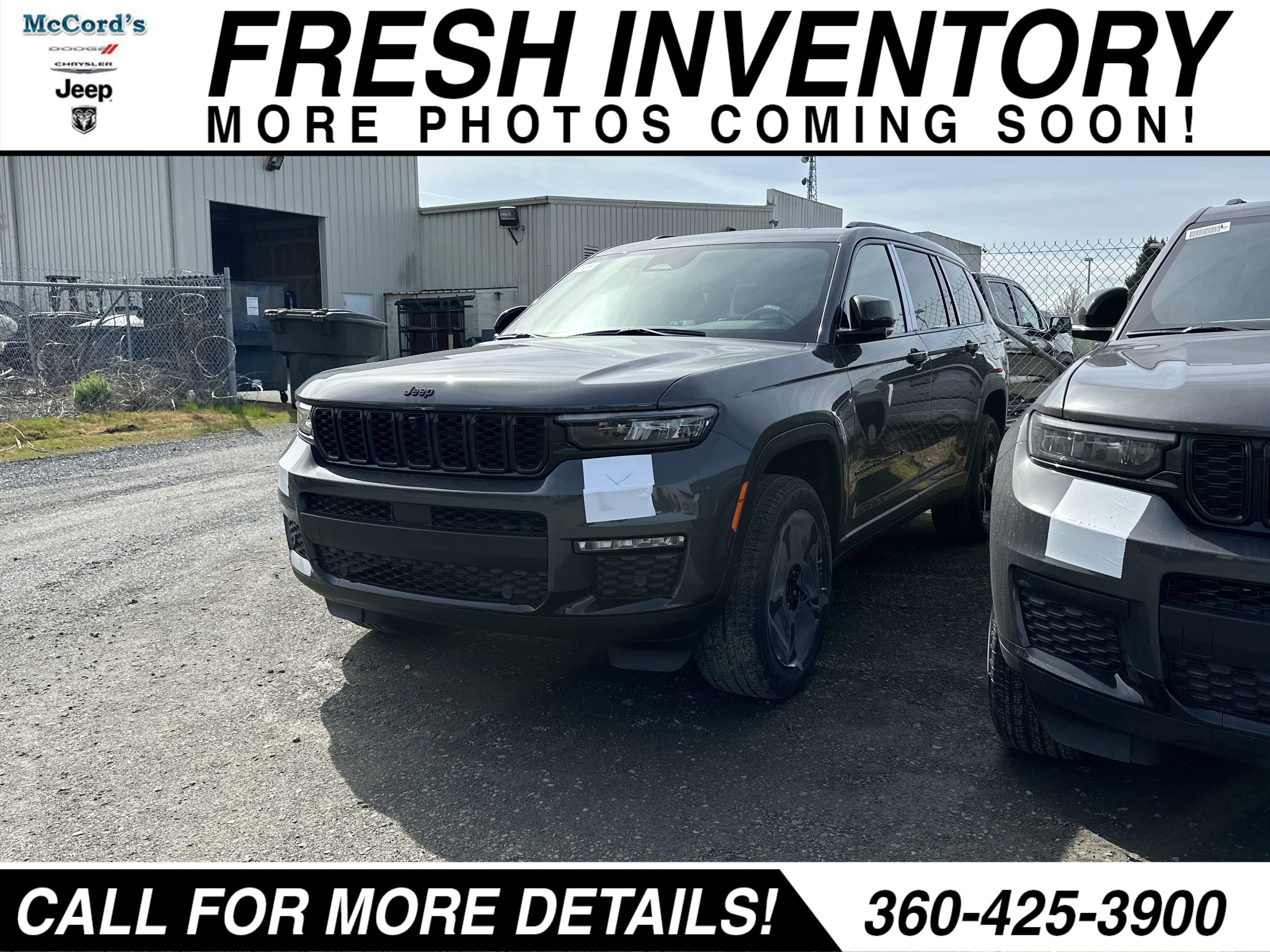 New 2025 Jeep Grand Cherokee L Limited w/ Luxury Tech Group II