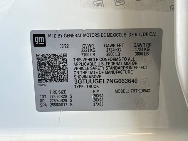 Used 2022 GMC Sierra 1500 Denali AWD/4WD image 29