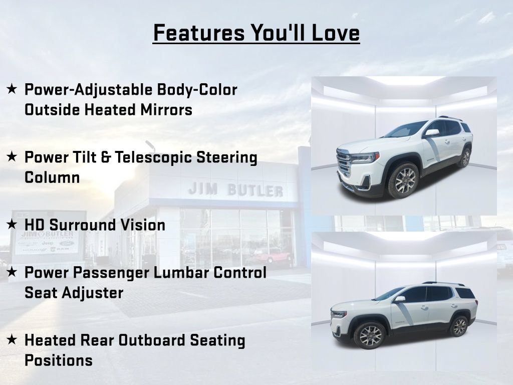 Used 2021 GMC Acadia SLT w/ Technology Package AWD/4WD image 26