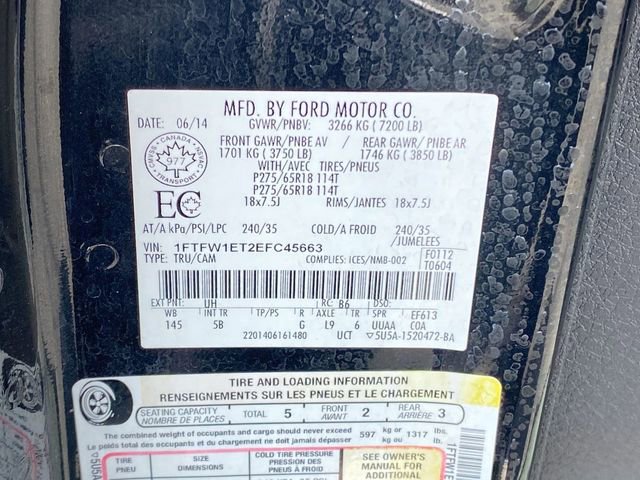 Used 2014 Ford F150 FX4 w/ Equipment Group 402A Luxury image 34