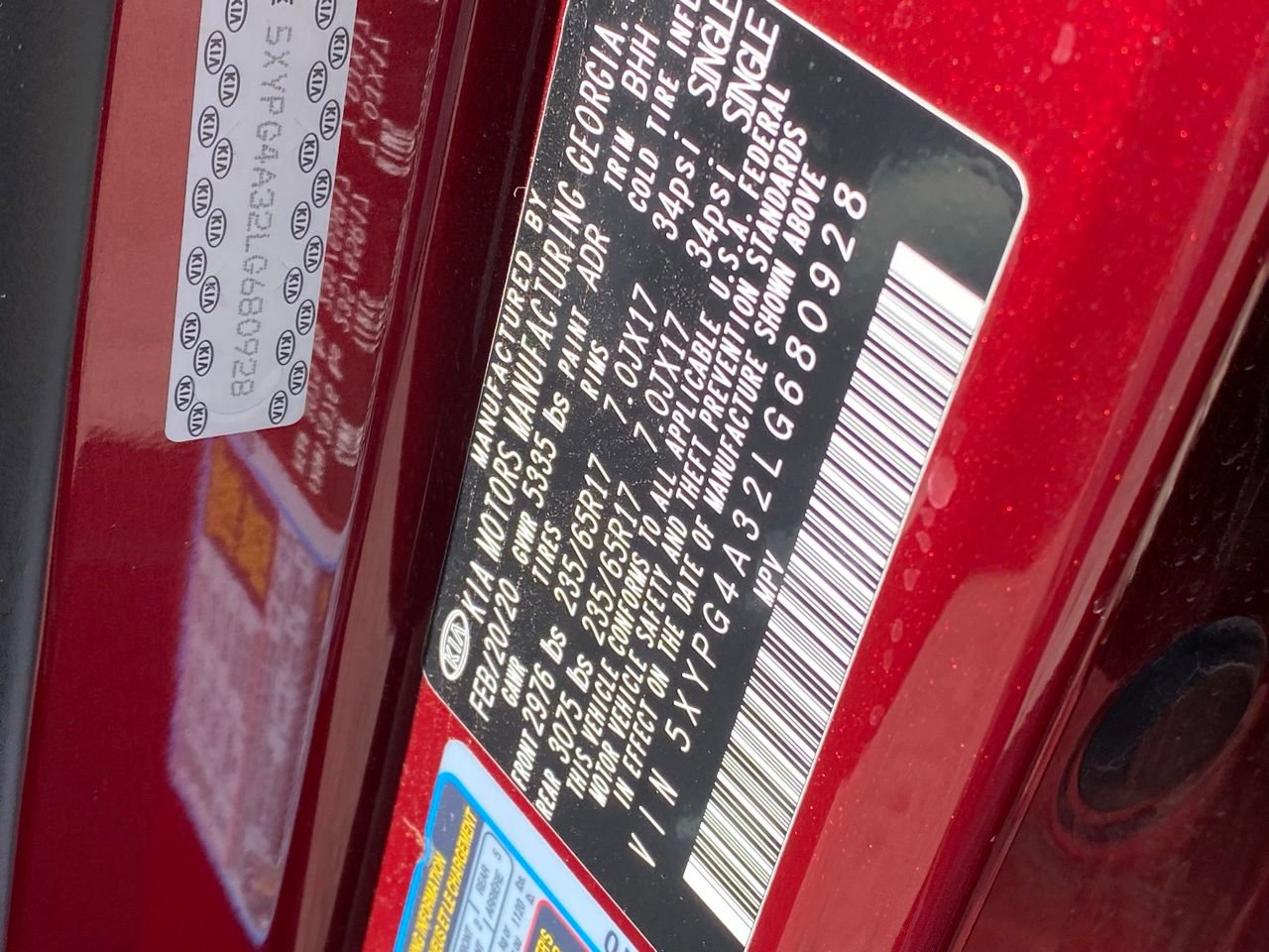 Used 2020 Kia Sorento LX image 13