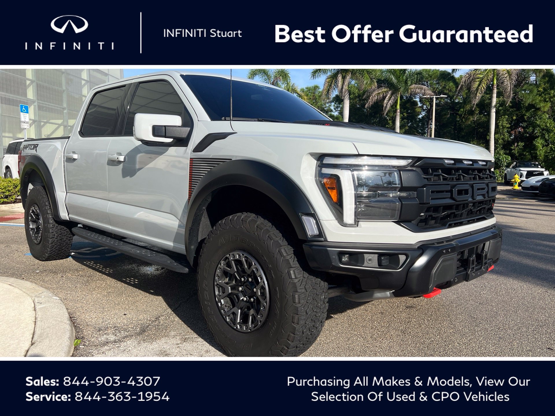 Used 2024 Ford F150 Raptor w/ Equipment Group 803A Raptor R AWD/4WD 360° Tour