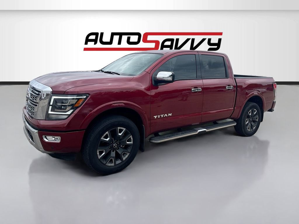Used 2024 Nissan Titan Platinum Reserve w/ Moonroof Package AWD/4WD image 3
