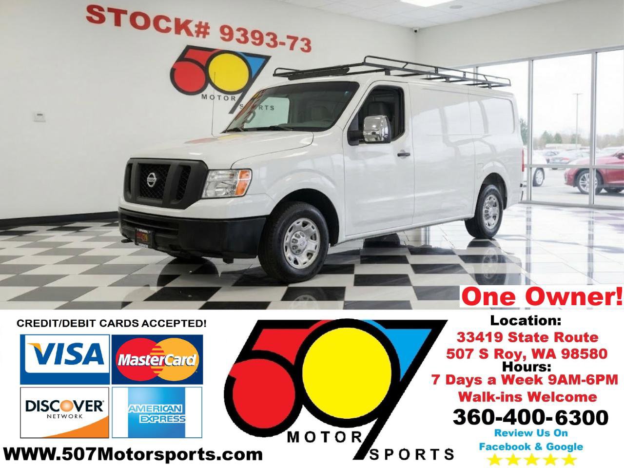 Used 2016 Nissan NV 2500 SV w/ Technology Package