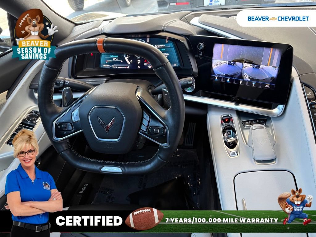 Used 2023 Chevrolet Corvette Z06 w/ Battery Protection Package RWD image 15