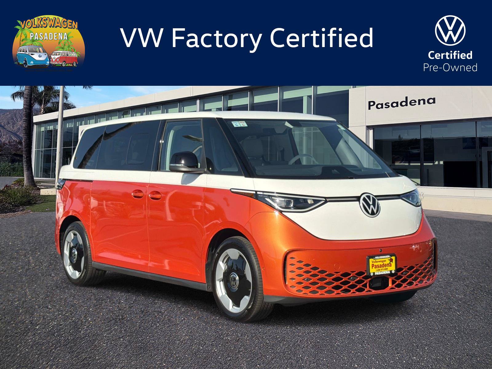 Certified 2025 Volkswagen ID. Buzz Pro S Plus RWD image 1