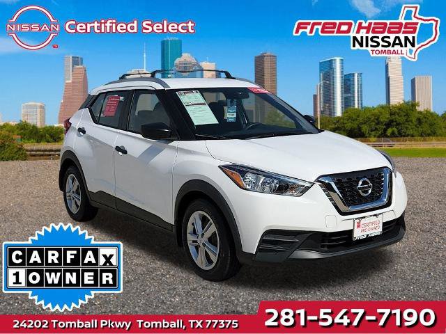 Certified 2019 Nissan Kicks S w/ Interior Electronics Package