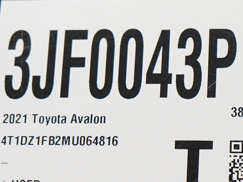 Used 2021 Toyota Avalon Limited w/ Advanced Safety Package FWD image 30