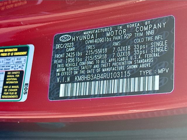 Used 2024 Hyundai Kona SEL FWD image 31