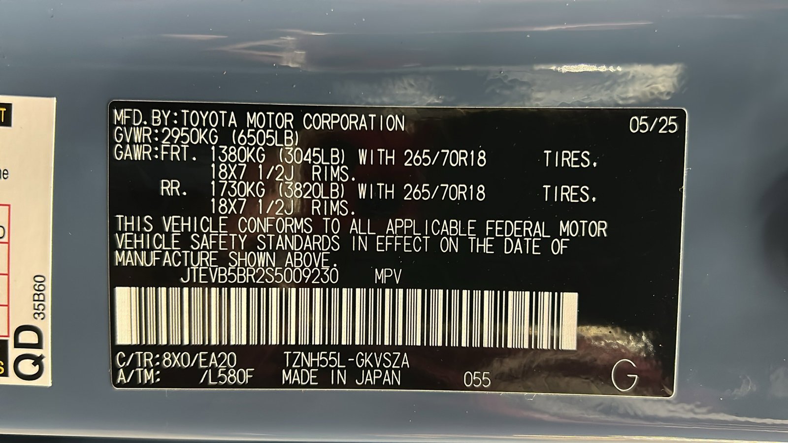 Used 2025 Toyota 4Runner TRD Off-Road Premium w/ Tow Technology Package image 42