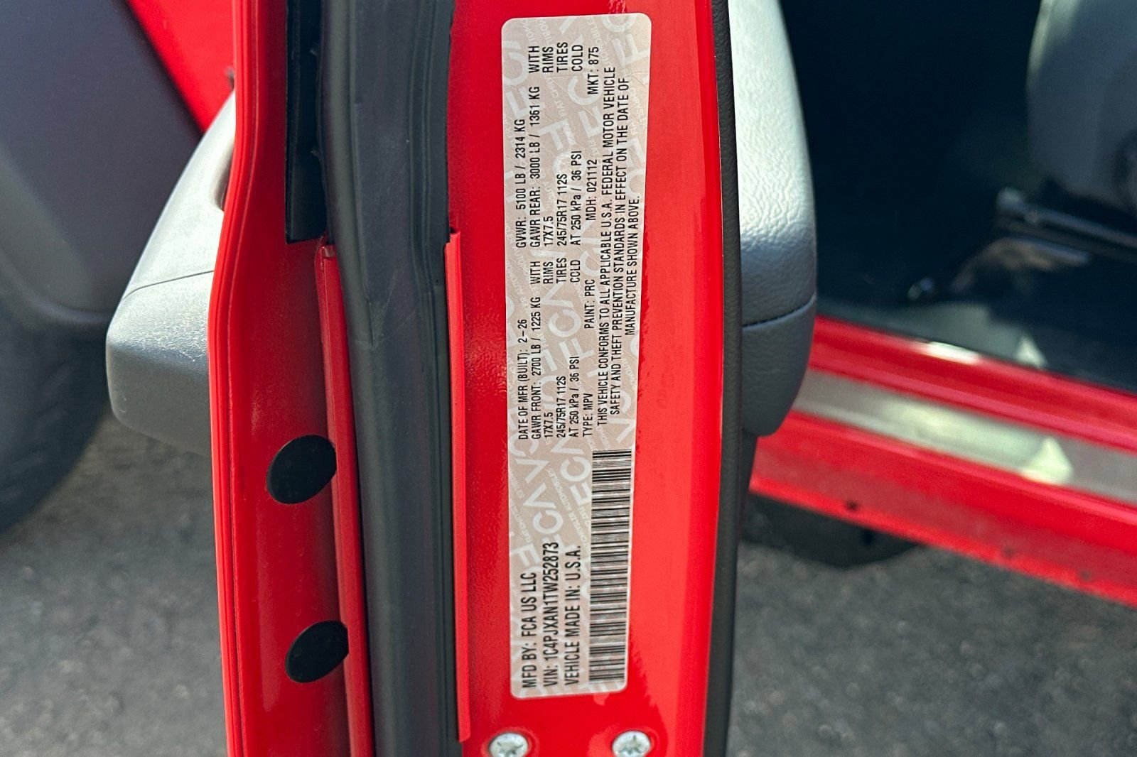 New 2026 Jeep Wrangler Sport image 22