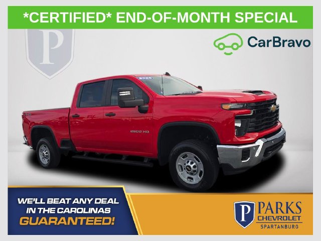 Certified 2025 Chevrolet Silverado 2500 W/T w/ WT/CX Safety Package AWD/4WD image 1