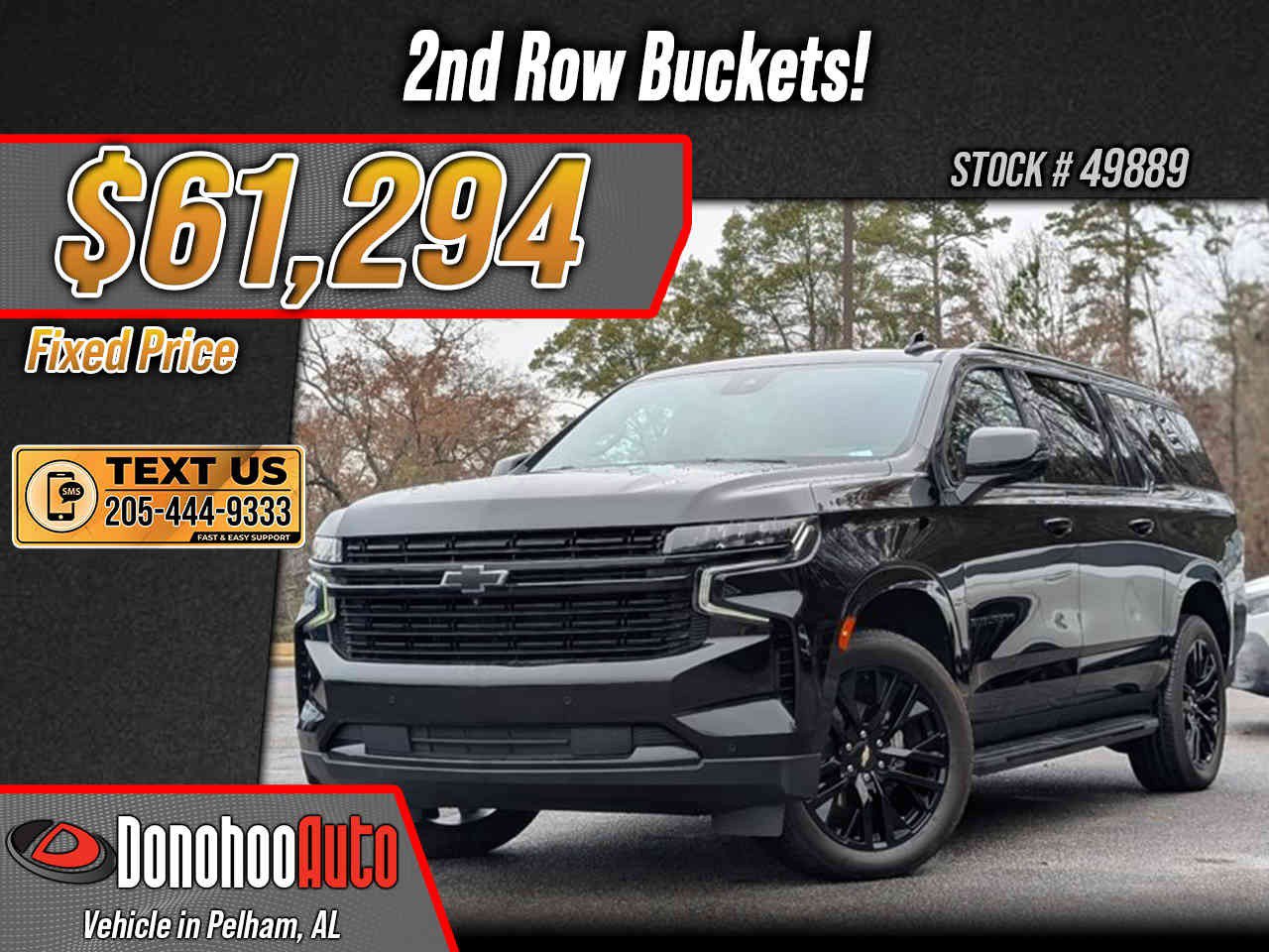 Used 2024 Chevrolet Suburban RST w/ Sport Performance Package RWD image 1