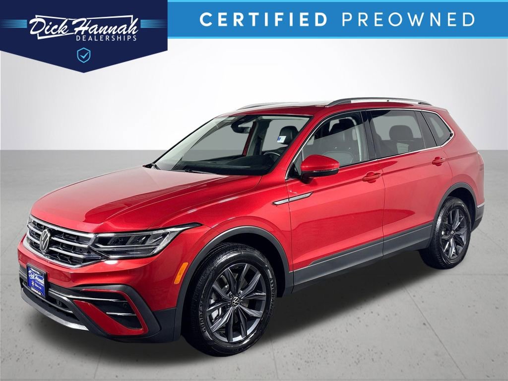 Certified 2022 Volkswagen Tiguan SE w/ Panoramic Sunroof Package