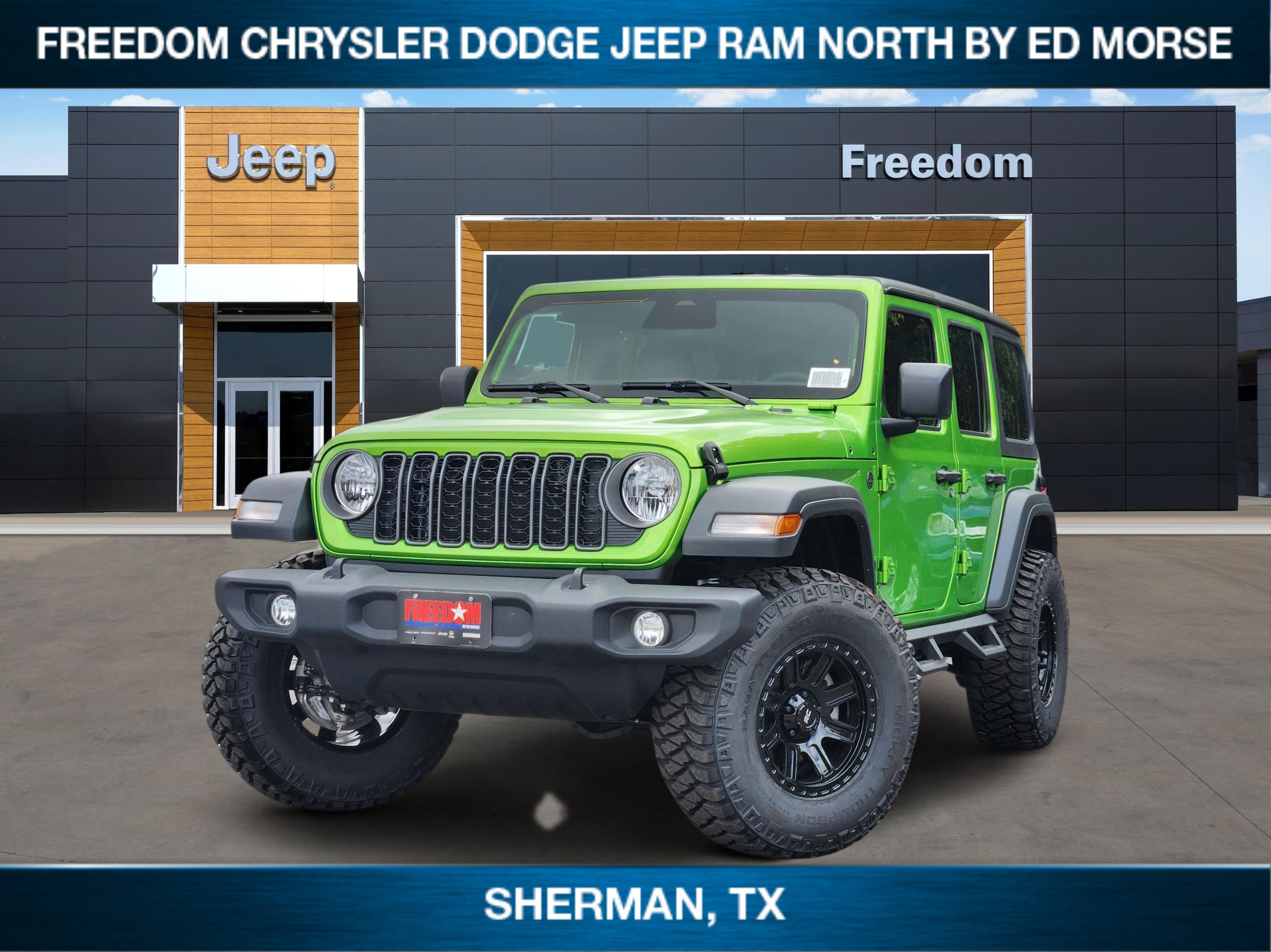 New 2025 Jeep Wrangler Sport S