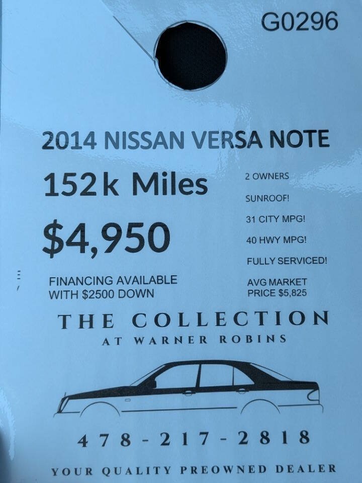 Used 2014 Nissan Versa Note S Plus FWD image 2