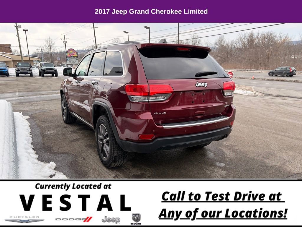 Used 2017 Jeep Grand Cherokee Limited AWD/4WD image 9