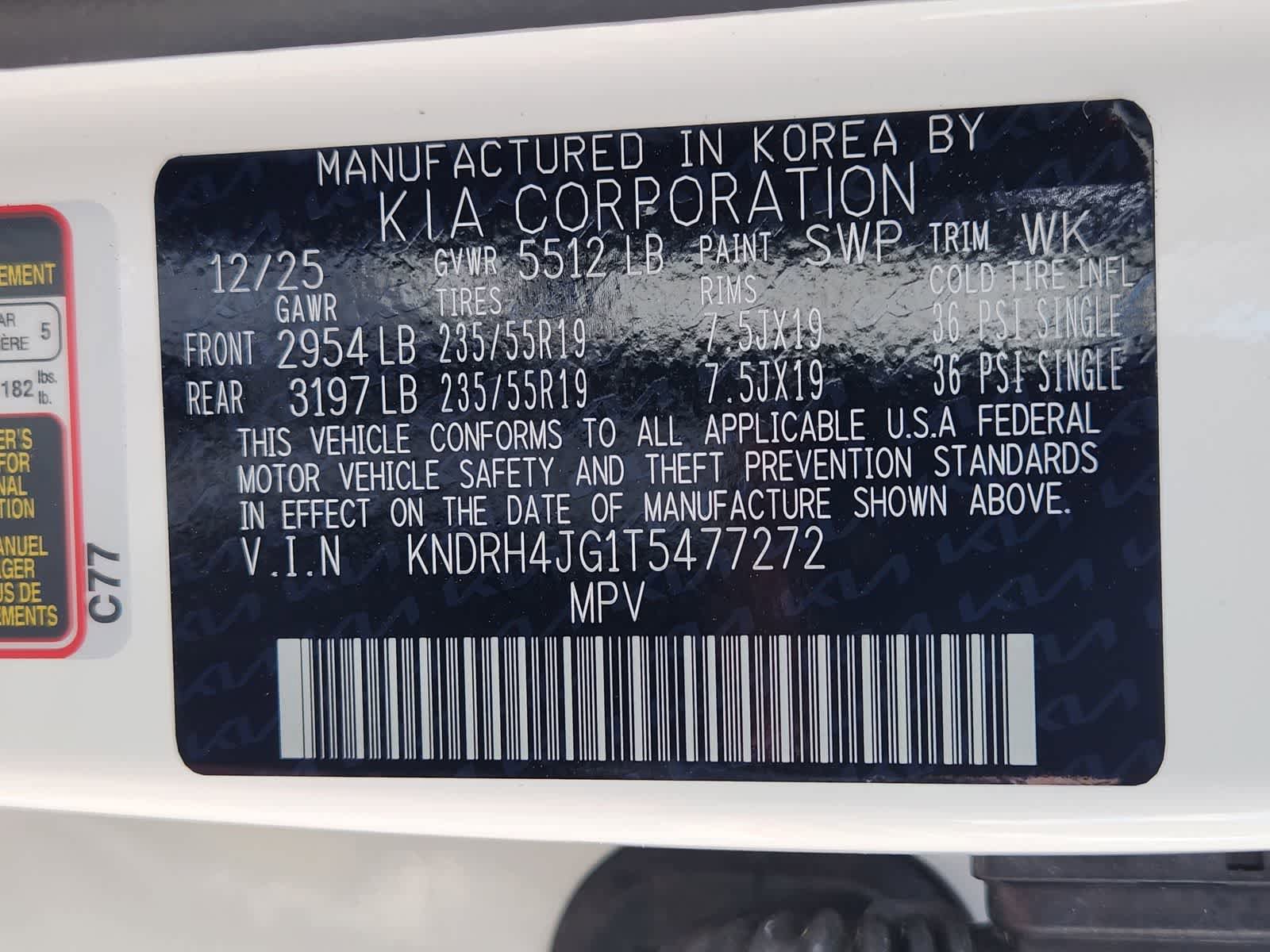 New 2026 Kia Sorento EX FWD image 26