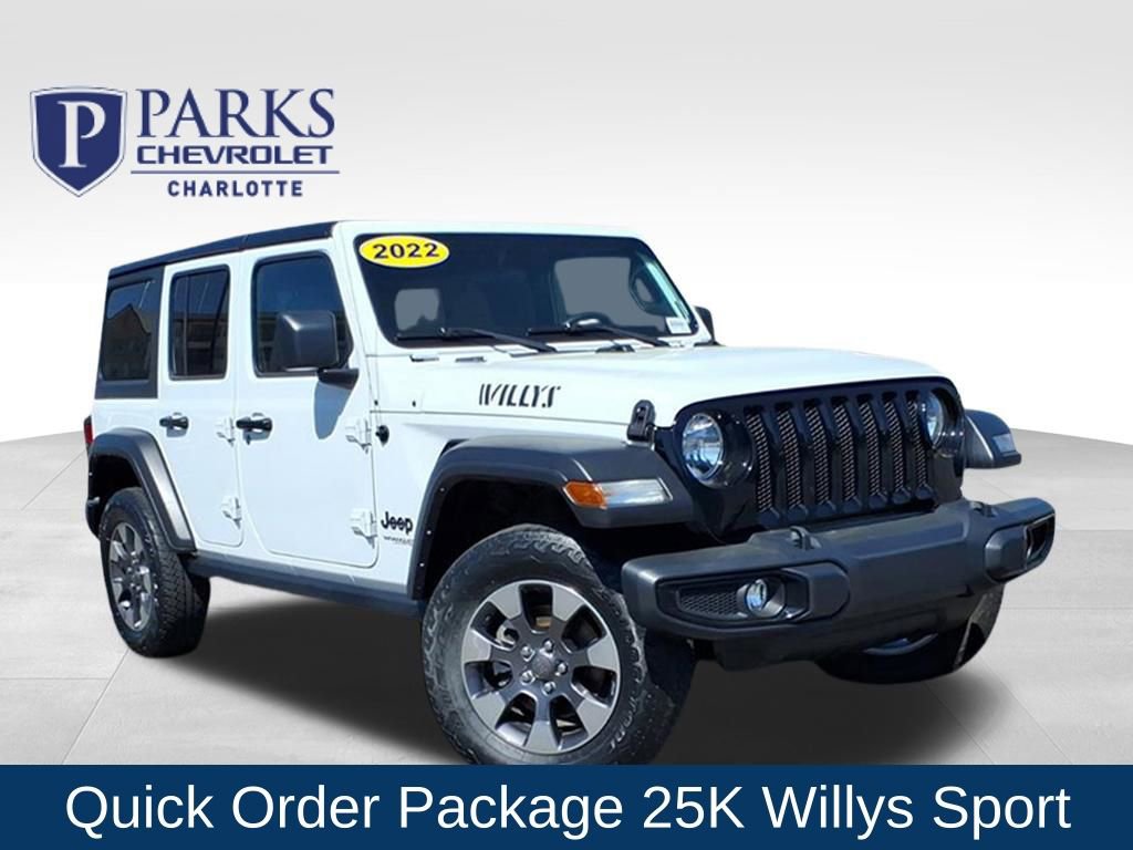 Used 2022 Jeep Wrangler Unlimited Sport image 1