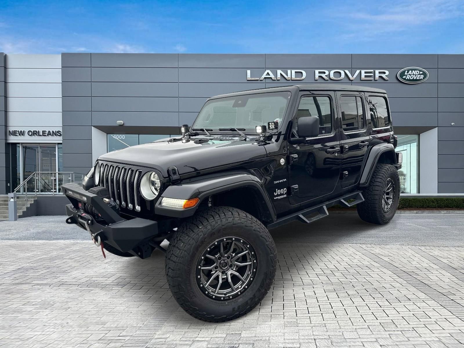 Used 2021 Jeep Wrangler Unlimited Sahara AWD/4WD image 1