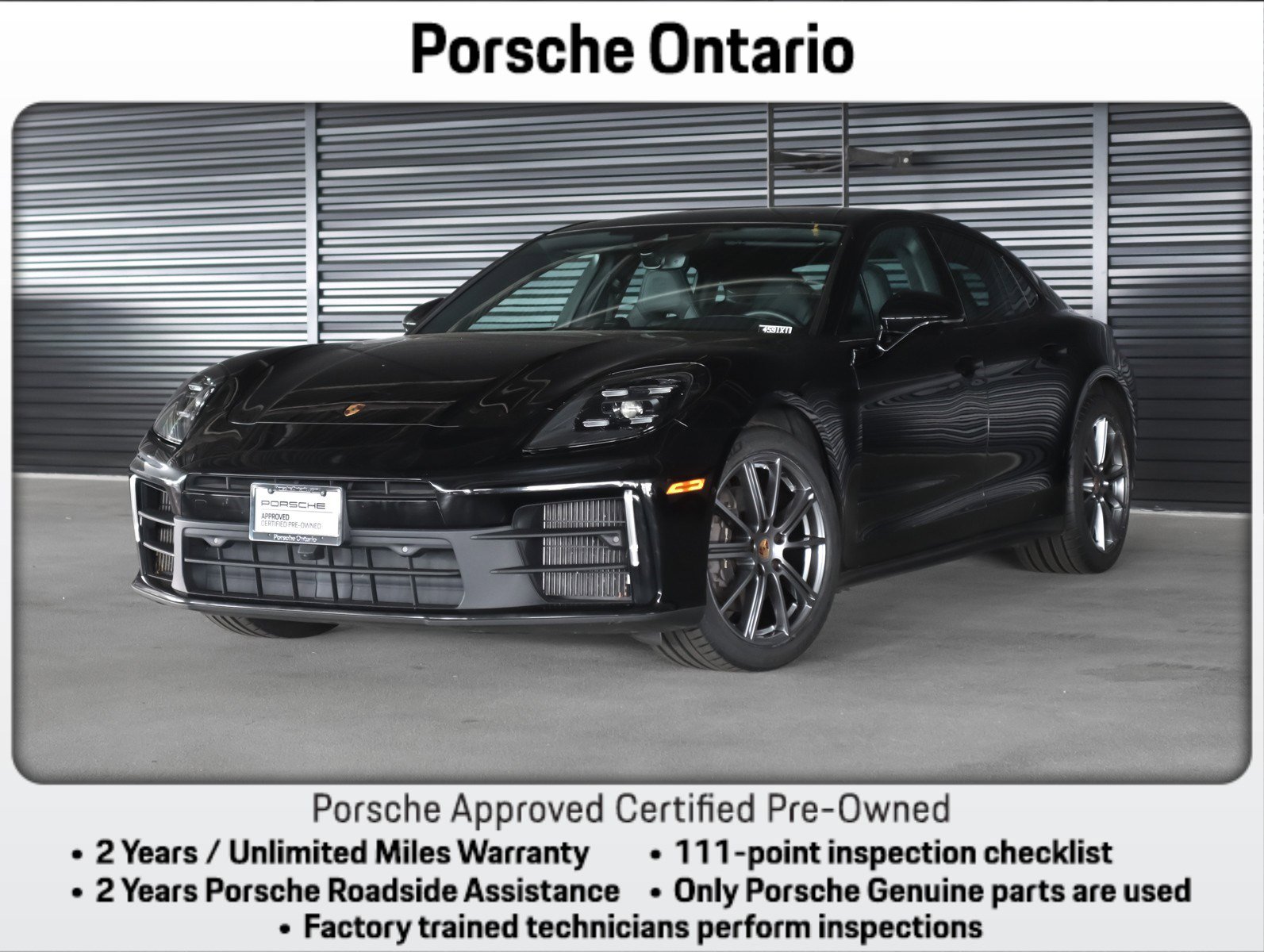 Certified 2025 Porsche Panamera RWD image 1