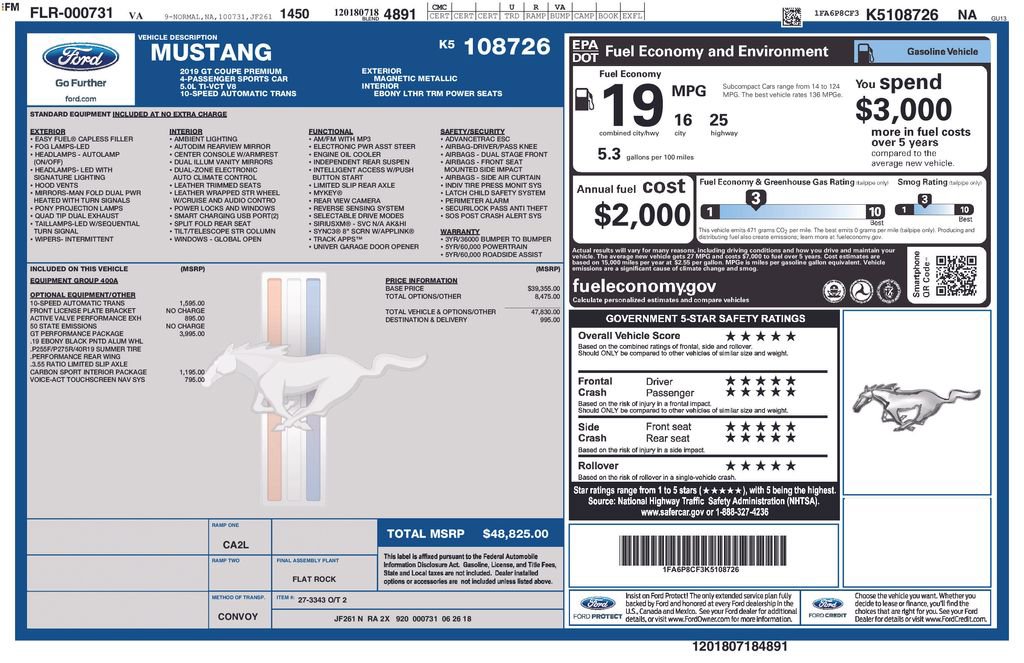 Used 2019 Ford Mustang GT image 6