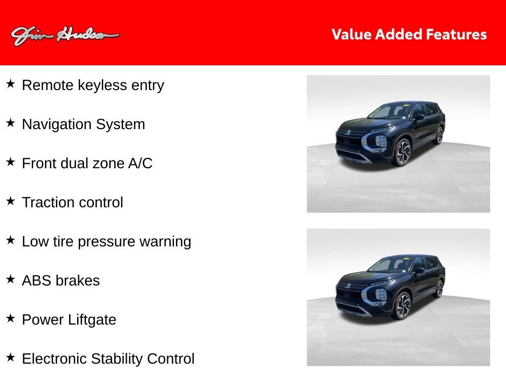 Used 2024 Mitsubishi Outlander SE image 3