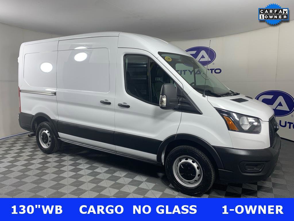 Used 2023 Ford Transit 150 Medium Roof w/ Fleet Safety Package image 1