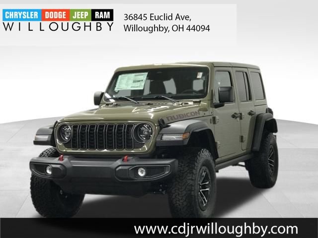 New 2025 Jeep Wrangler Unlimited Rubicon w/ XTREMEE 35" Tire Package