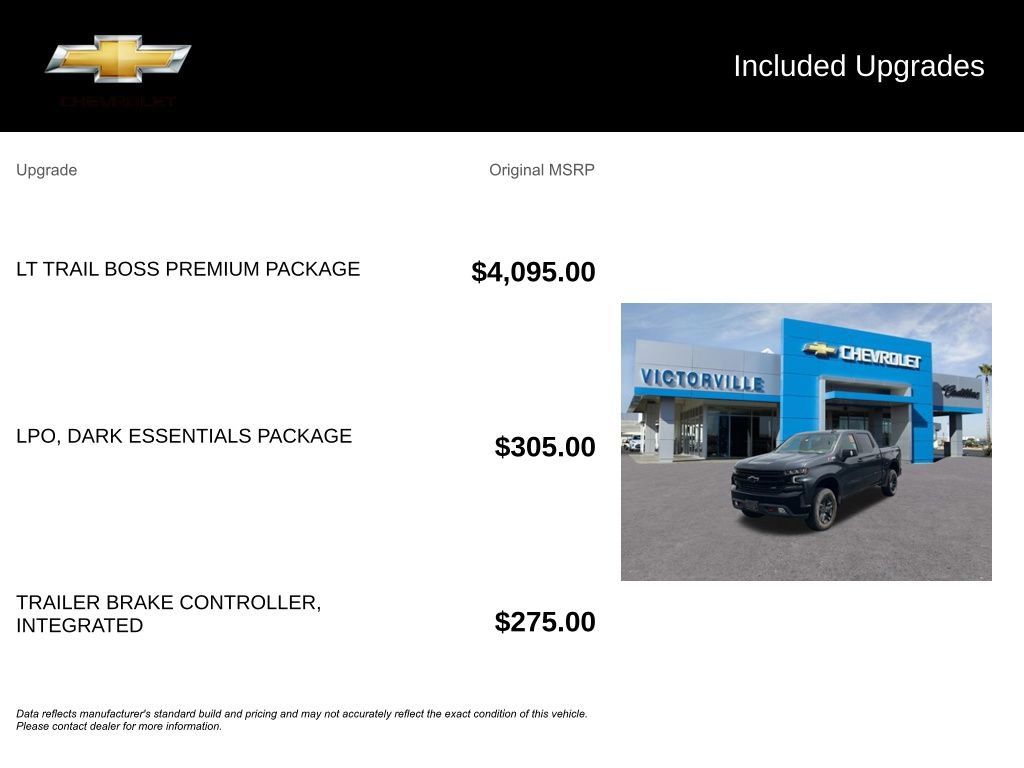 Used 2021 Chevrolet Silverado 1500 LT Trail Boss w/ LT Trail Boss Premium Package image 5