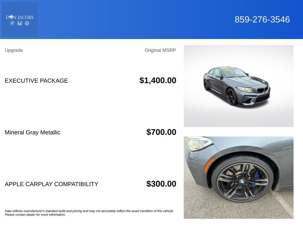 Used 2017 BMW M2 RWD image 5