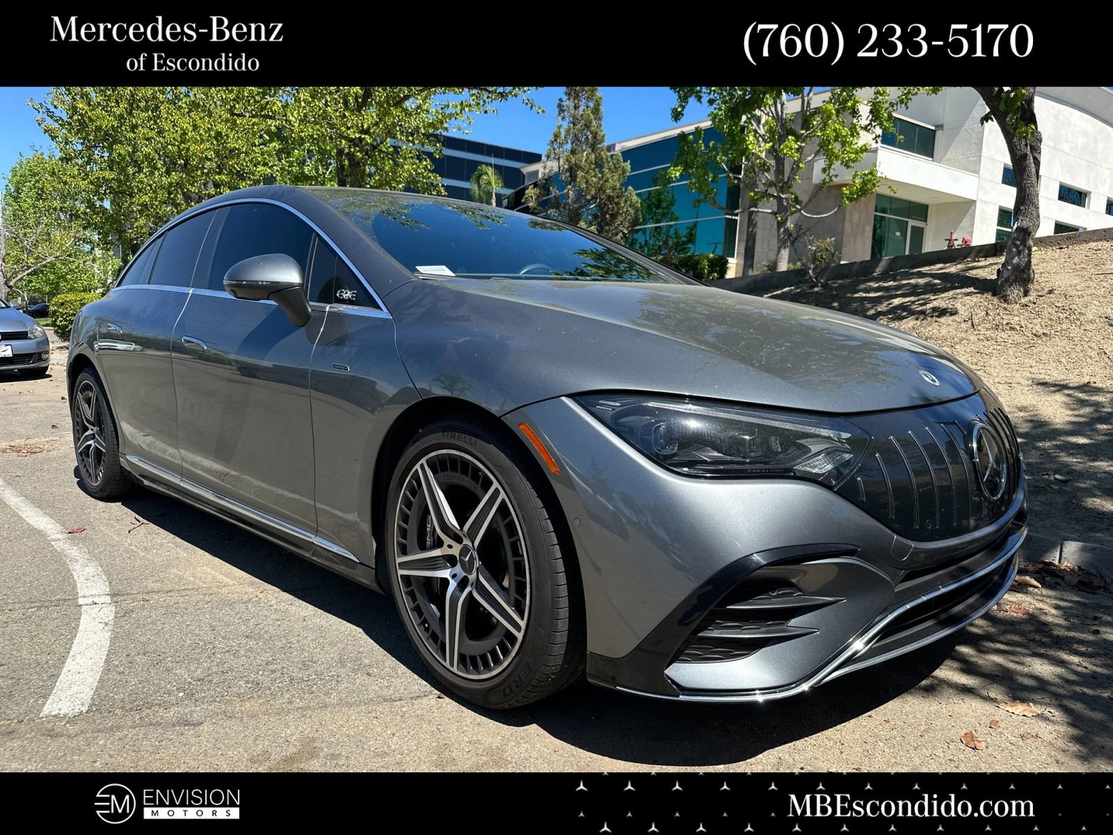 Certified 2023 Mercedes-Benz EQE AMG 4MATIC Sedan image 1