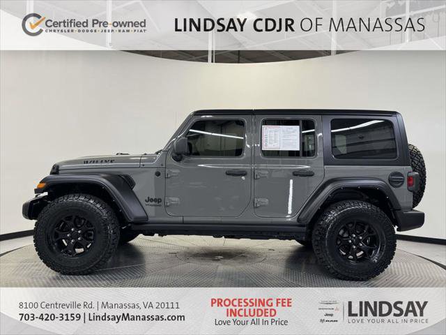 Certified 2022 Jeep Wrangler Unlimited Sport AWD/4WD image 6