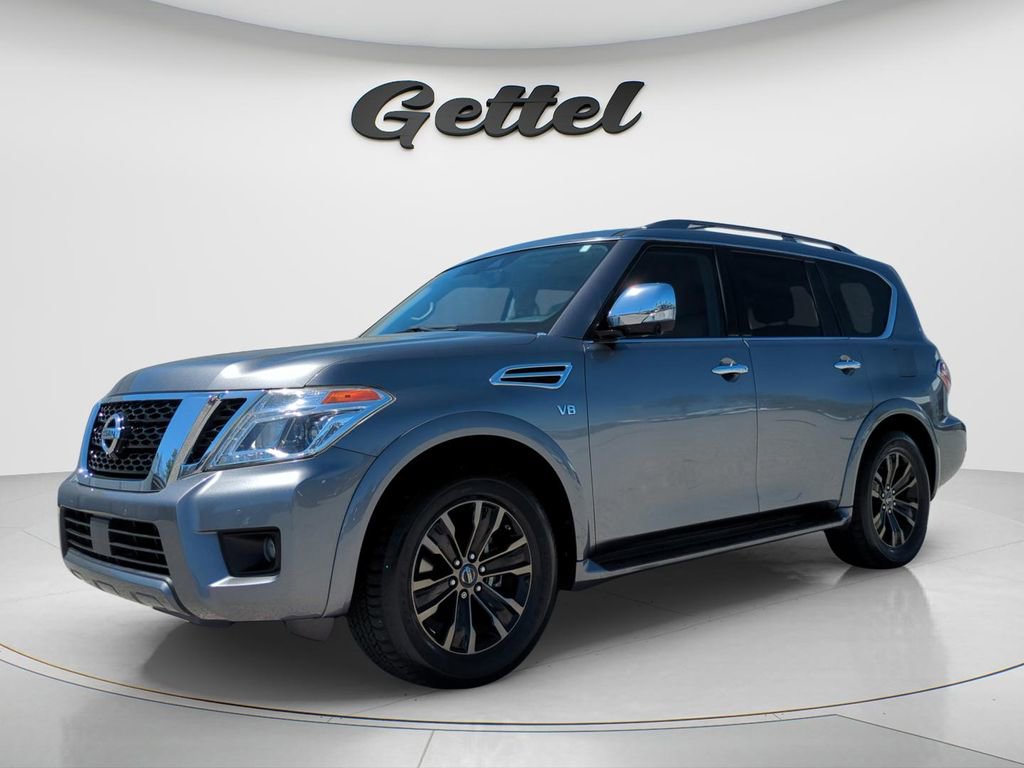 Certified 2019 Nissan Armada Platinum w/ Captain's Chairs Package image 9
