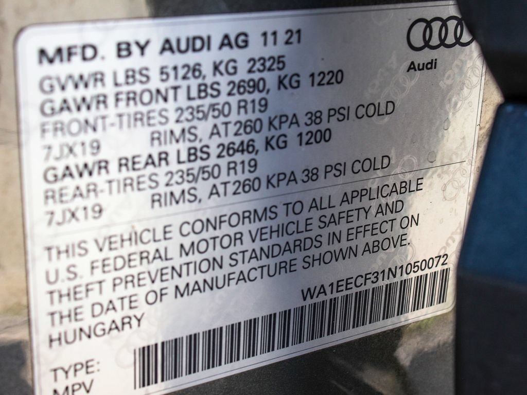 Used 2022 Audi Q3 2.0T Premium Plus AWD/4WD image 14