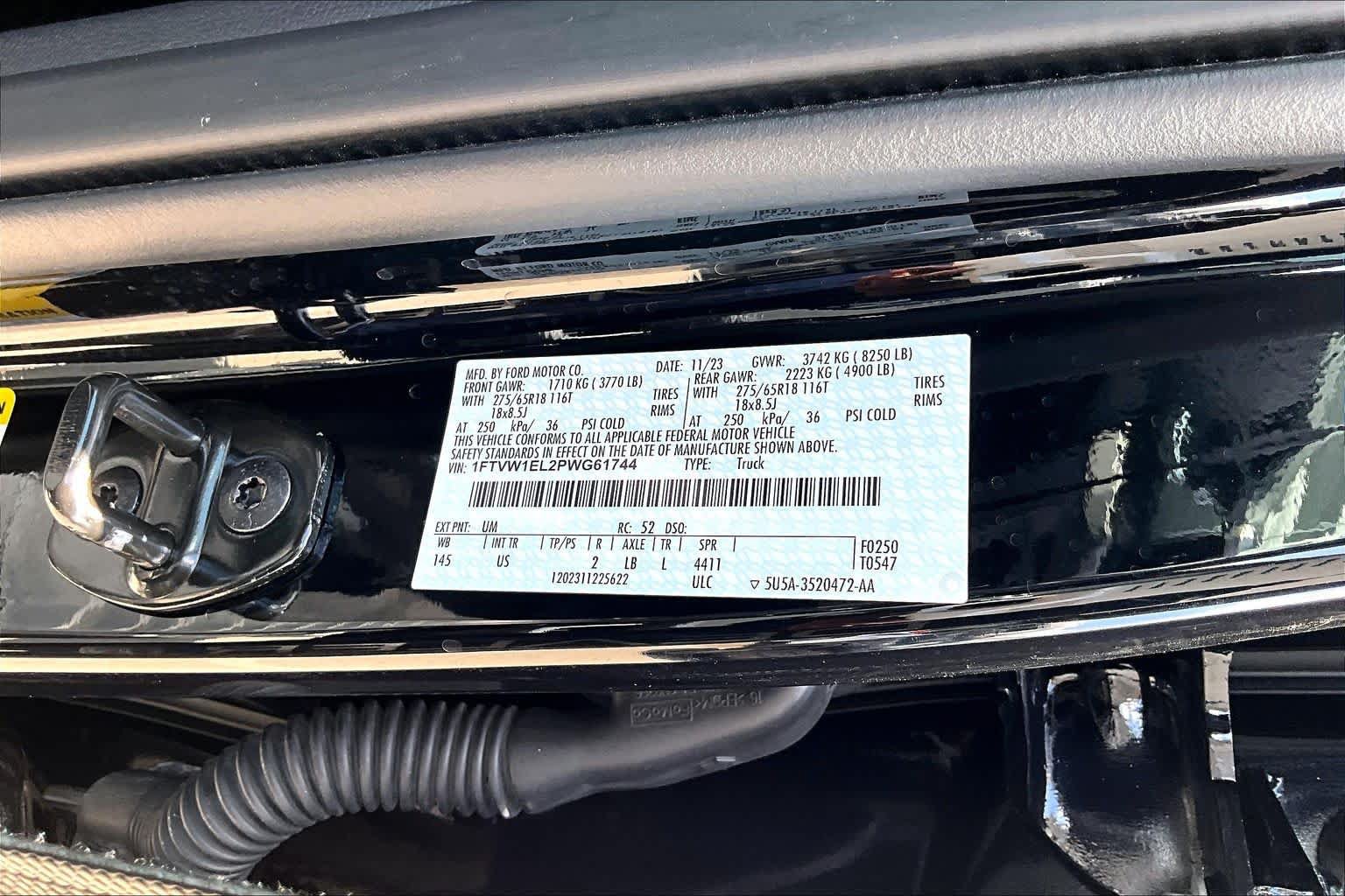 Certified 2023 Ford F150 Lightning XLT AWD/4WD image 33