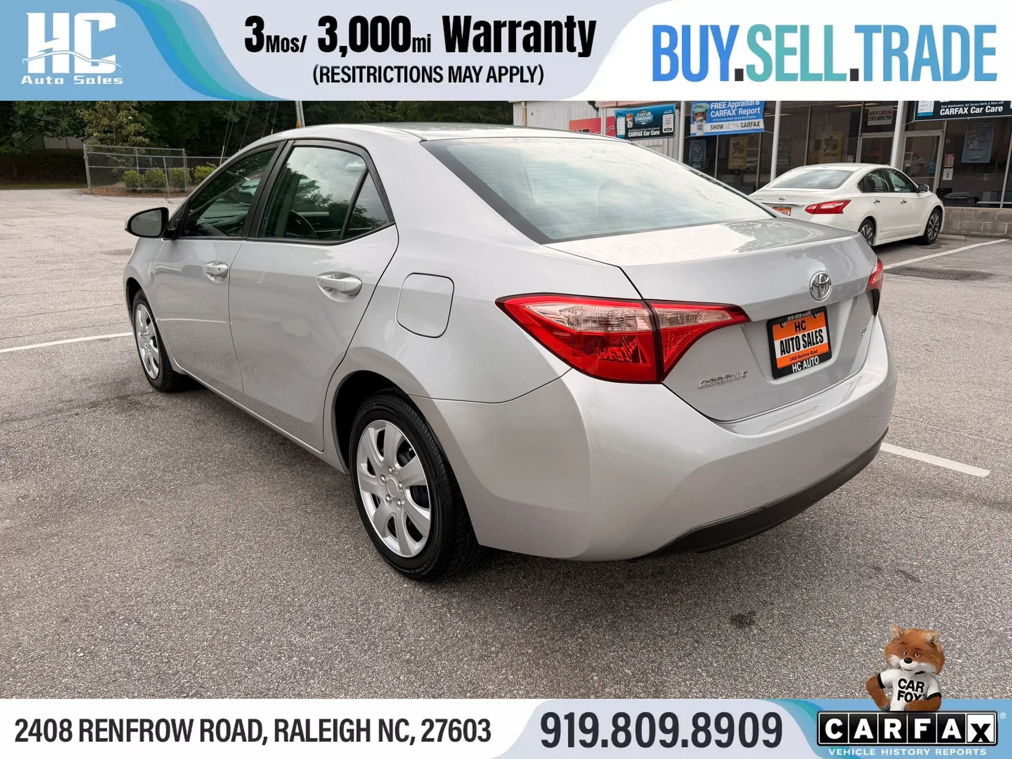 Used 2019 Toyota Corolla LE FWD image 3