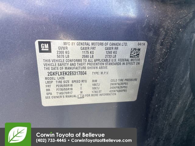 Used 2014 GMC Terrain SLT w/ Safety Package AWD/4WD image 16