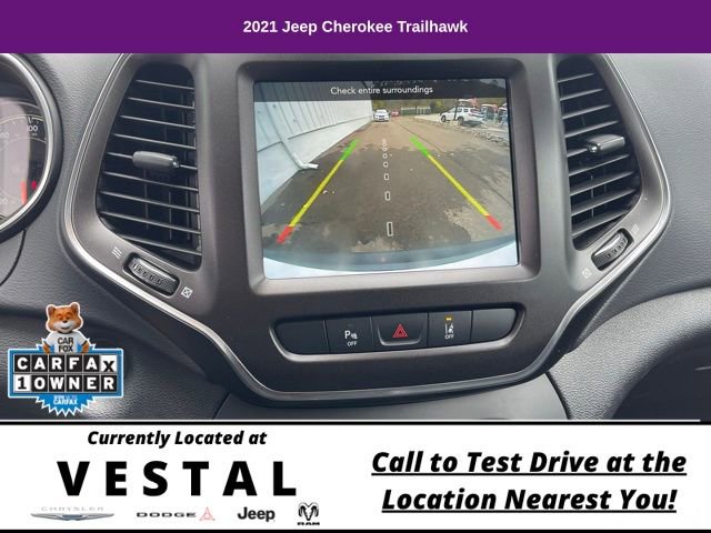 Used 2021 Jeep Cherokee Trailhawk AWD/4WD image 20